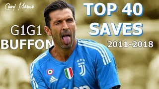 Gianluigi Buffon TOP 40 Saves 2011-2018