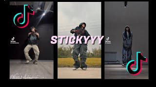 Sticky Dance Compilation 2024 | Viral TikTok Trend 🌟