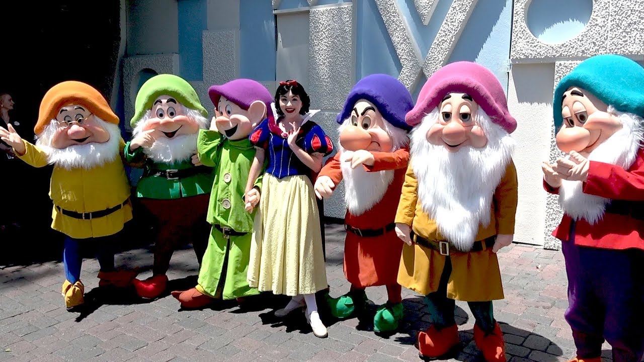 Snow White And The Seven Dwarfs Rare Special Character Appearance ...