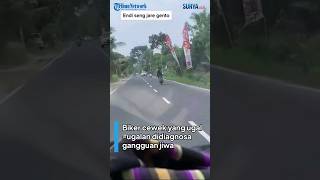 Biker Cewek Yang Ugal-ugalan di Jalan Ponorogo-Pacitan Didiagnosa Gangguan Jiwa