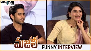 Naga Chaitanya and Samantha Funny Interview About Majili Movie || Shalimarcinema