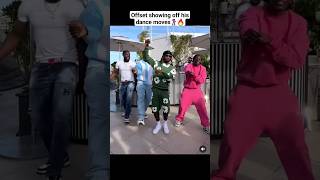 Offset showing off his dance moves 😂🕺🏾🔥