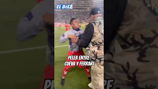 Tras la derrota de #Cienciano frente a #universitario, Christian #cueva tuvo una pelea con #Ferrari