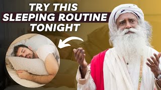 3 Minutes Before You Fall Asleep | Sadhguru's Advice For Better Sleep