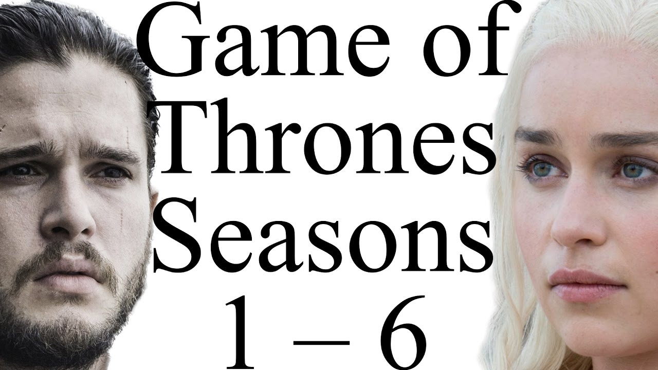 Game Of Thrones 1 6 Rhyming Recap