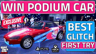 How To Win The Podium Vehicle Every Time in GTA 5! How to Get The Casino Car Lucky Wheel Spin Glitch