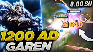 1200 AD GAREN! - LOL TARİHİNDE BİR İLK?!! - GARENLE +70 KİLL ALIP 0.00 SANİYEDE TEK ATTIM!!!