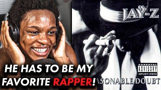 MY FIRST TIME LISTENING TO "JAY-Z - REASONABLE DOUBT" (album reaction)