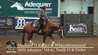 Madison H Rafacz \u0026 Whizenboonsmal 2020 Adequan North American Affiliate Championship Youth 13\u0026 Under