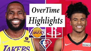 Los Angeles Lakers vs Houston Rockets - OverTime Highlights - Mar 9, 2022