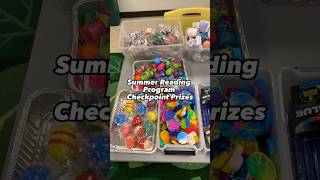 Summer Reading Program Checkpoint Prizes