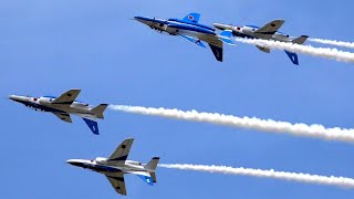 ブルーインパルス　防府北基地航空祭　前日予行　2022.6.4