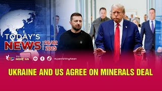 Today's News - 26/02/2025: Ukraine and US agree on minerals deal