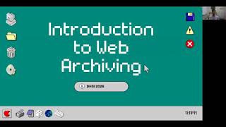 Introduction to Web Archiving (DHSI 2026)
