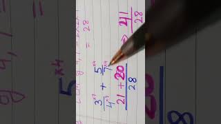 addition of fractions,.... sum of integers  ਭਿੰਨ ਸੰਖਿਆਵਾ ਦਾ ਜੋੜ