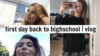 First Day of Senior Year l Vlog