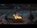 【8k キャンプ 焚火】 8k 4k uhd camp bonfire campfire by the japanese river relaxing fireplace 癒し 作業用bgm