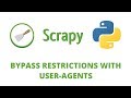 Python Scrapy Tutorial - 23 - Bypass Restrictions using User-Agent