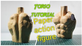 Paper action figure  | Torso | Simplecraft