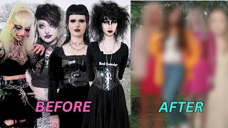 The Best Goth To Glam Transformations Transformed