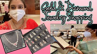 #DIML | Gold Jewelry Shopping | Bought New Diamond Studs