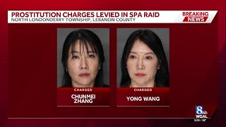 Lebanon County spa raided, two women accused of prostitution