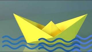 Comment faire un bateau en papier, origami