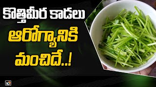 కొత్తిమీర కాడలు ఆరోగ్యానికి మంచిదే..! | Health Benefits of Coriander Stalks! | 10TV News