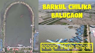 Barkul Chilika Drone View | Balugaon | Odisha | ବରକୁଳ ଚିଲିକା ବାଲୁଗାଁ