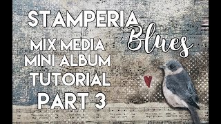 Mix Media Mini Album Tutorial Part 3