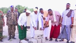 Madaxweyne Biixi Oo Dhagax Dhigay Jamacada Daallo Ceerigaabo