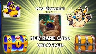 😍🥰New Rare Card Unlock 🥰⚔️  Mud Elemental Unlock 😱🥰 Castle Crush ||