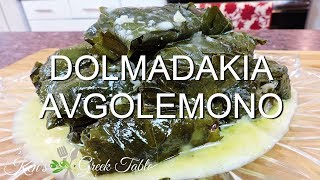 DOLMADAKIA | EASY GREEK DOLMADAKIA RECIPE