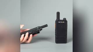 Mini Walkie Talkie With Screen Retevis B63H Walkie-talkie Portable PMR446 Profesional Two-way