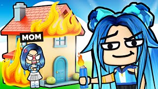 Listen to MOM or NOT... Roblox Don't Burn The House Down!