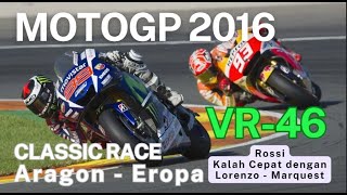 MARQUES THE KING OF ARAGON Motogp Full Race Aragon 2016 (Classic VR46) HD