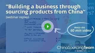 How to build a business through sourcing products from China [TA-02] | GTQM