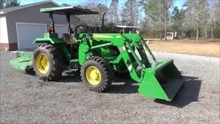 how to operate a John Deere tractor Part 1: controls