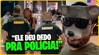 TRETA COM A POLÍCIA NA UNIVERSAL? VIMOS TUDO!