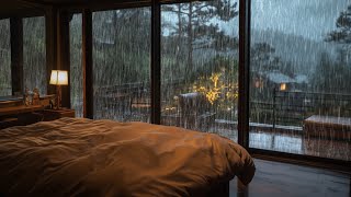 Gentle Rain Sounds for Sleep \u0026 Relaxation | Calm \u0026 Cozy Night 😴