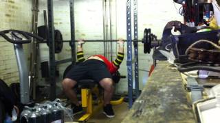 Bench press 117.5kg x 11 bw89kg