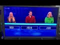 the chase contestant puts b for every answer 😂