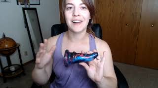 Toy Review - Annie O Vibrating Silicone G spot Dildo Sex Toy by Vixen Galaxy, courtesy of SheVibe
