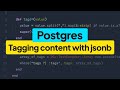 Adding tags to content using Postgres’ JSONB in Rails