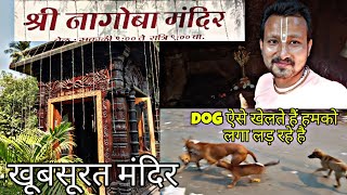 Mumbai श्री नागोबा मंदिर!! खूबसूरत मंदिर!! DoG 🐕 ऐसे खेलते हैं हमको लगालड़ रहे हैं#vikkiradhesingh