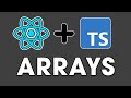 React Typescript 2023 - 13. Arrays