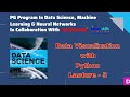 Area Scatter Plot in Data Visualization with Python #dataisualization #python Lacture-5