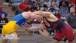 174lbs Alex Faison (NC State) vs Luca Augustine (Pitt)