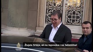 Poruka Vučića nakon izlaska iz zgrade Predsjedništva