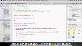 PecsXcode Xcode 5 tutorial Parse.com PFUser